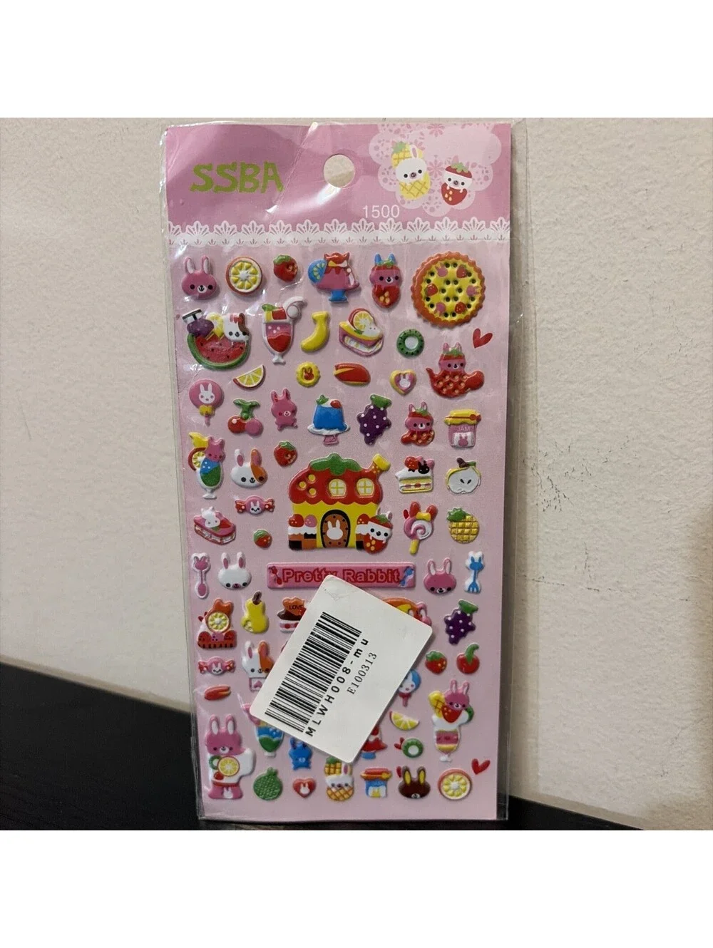 Petit Fancy Pretty Rabbit Stickers DA5112-C